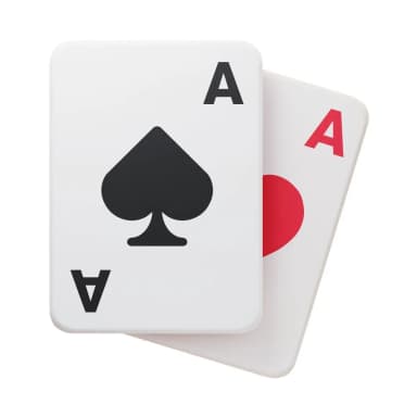 paire d'as de cartes